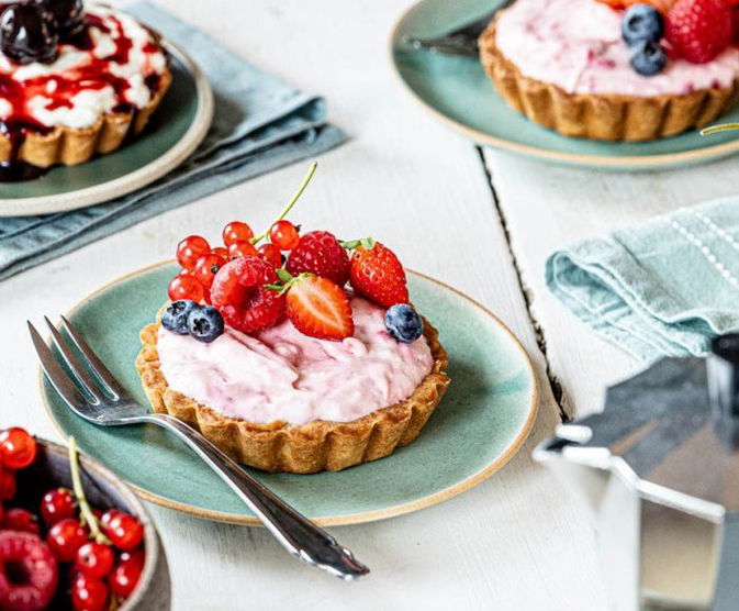 gyümölcsös tartelette