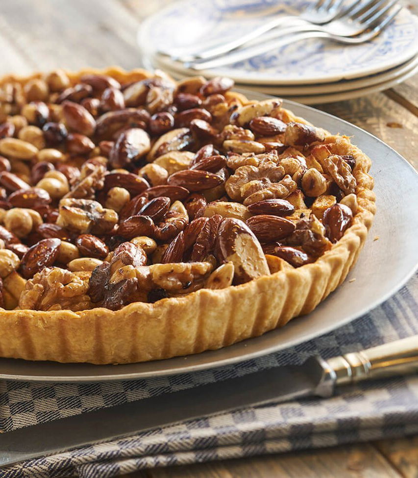 Recept appeltaart met honingnoten van Tante Fanny