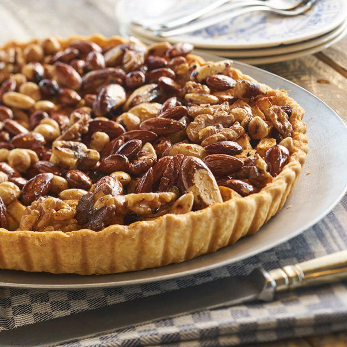Recept appeltaart met honingnoten van Tante Fanny