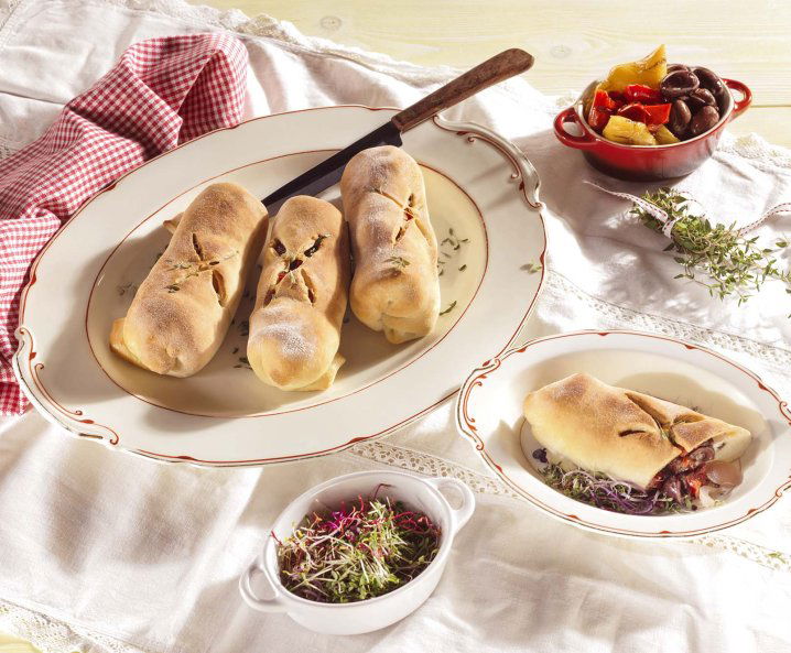 Mini pizzastrudels - Tante Fanny