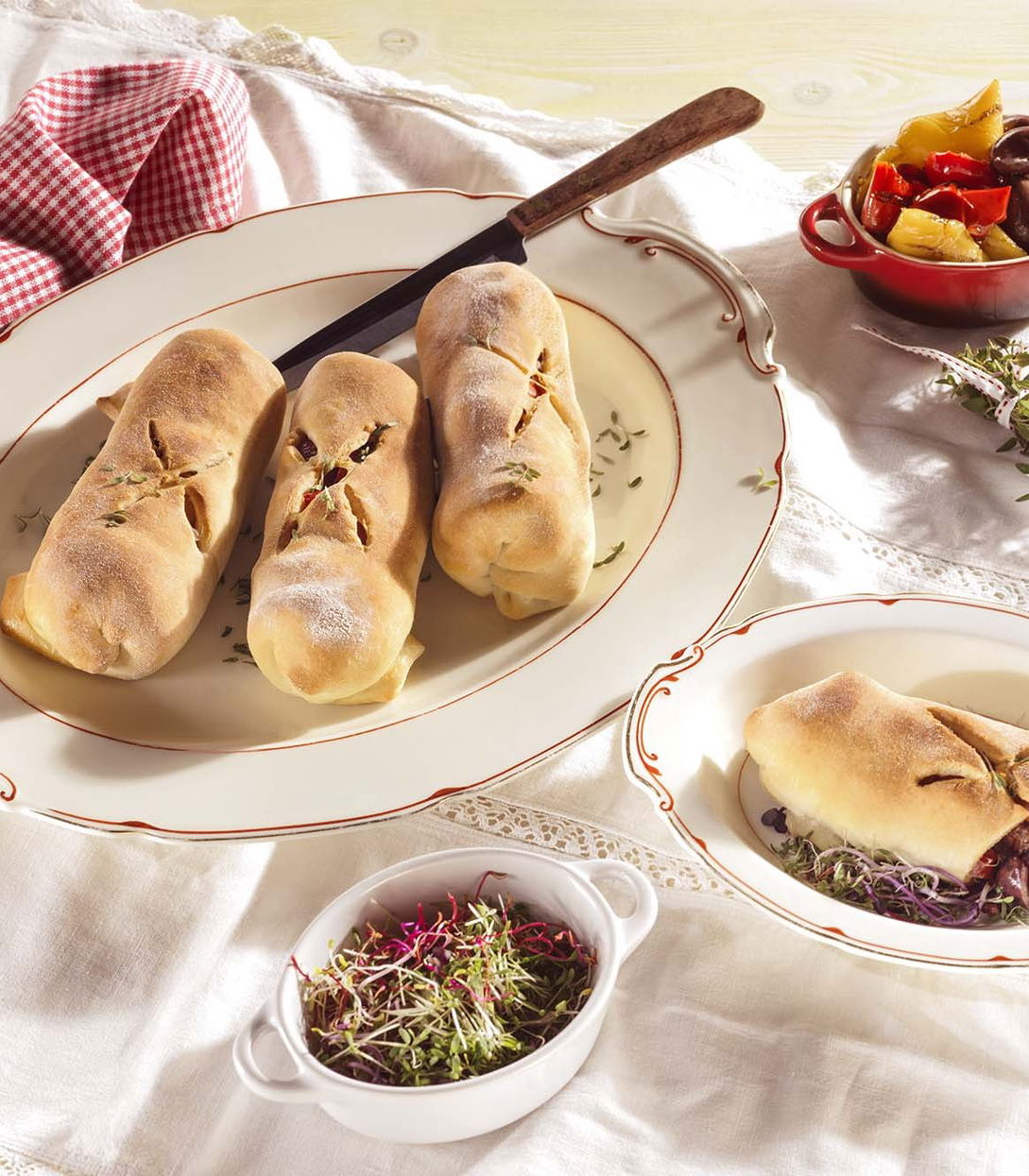 Mini pizzastrudels - Tante Fanny