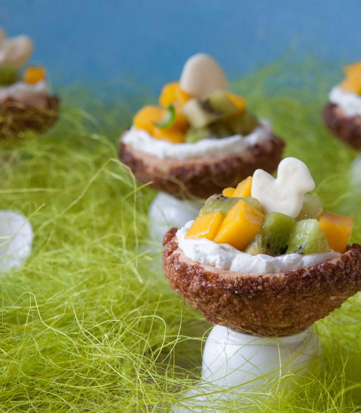 Recept: Nestjes van bladerdeeg met roomvulling en fruit