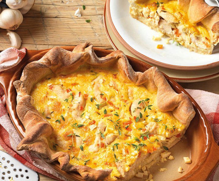 Recept: krokante bladerdeeg kipschotel - Tante Fanny