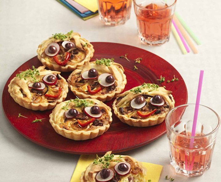 Kinderrecept: Quiche gezichtjes - Tante Fanny.nl