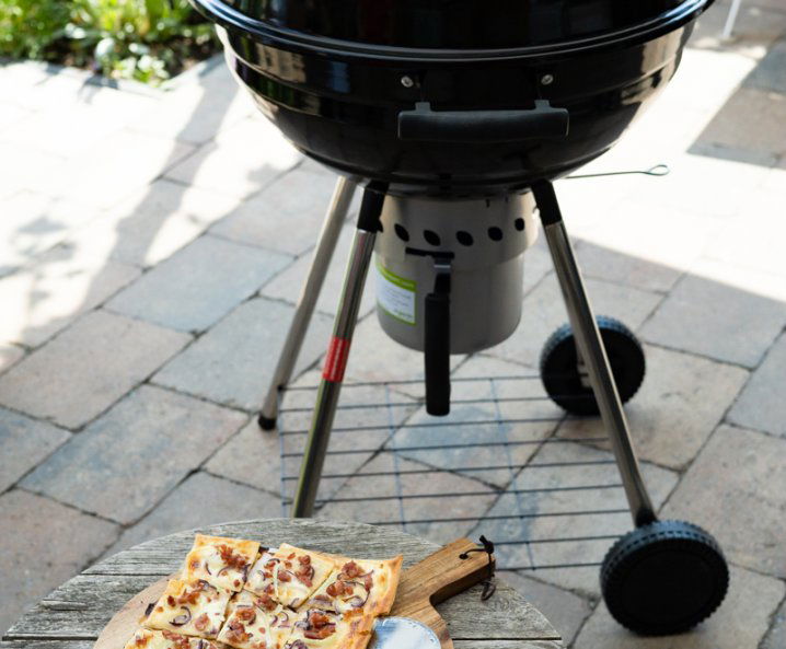 bbq flammkuchen maken