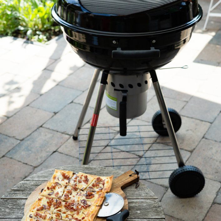 bbq flammkuchen maken