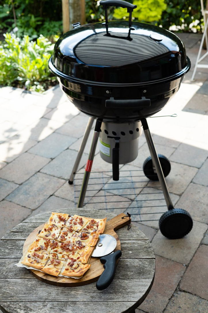 bbq flammkuchen maken