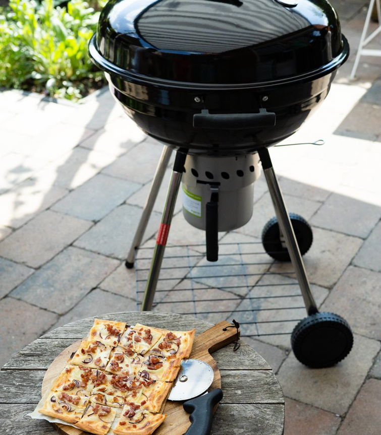 bbq flammkuchen maken