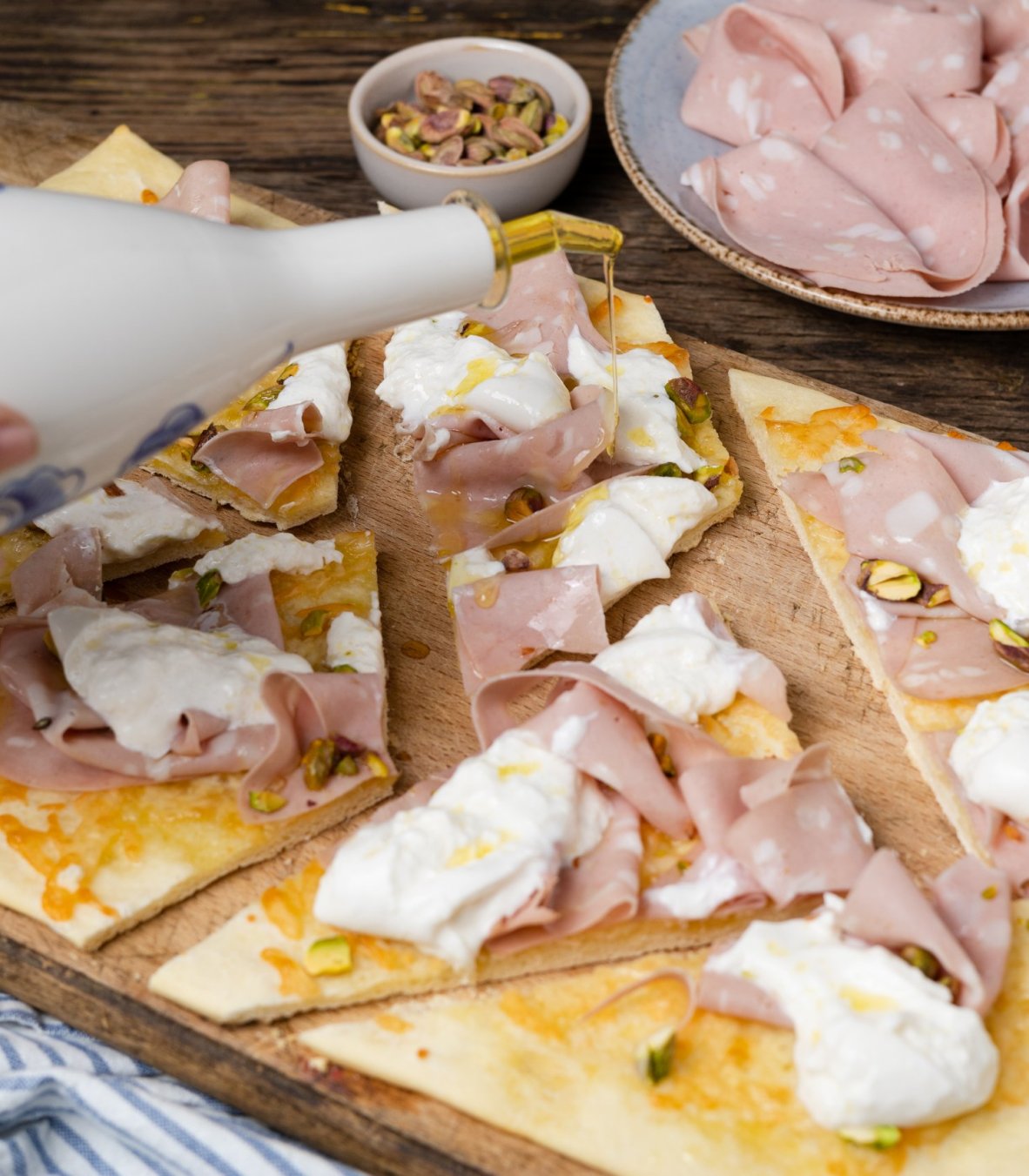 Pizza bianca