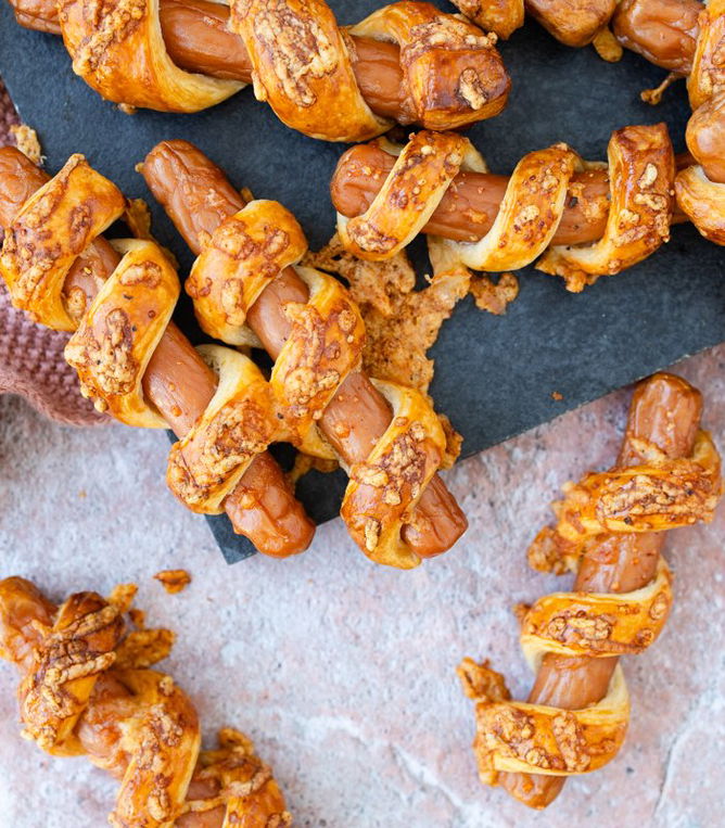 Recept: Knakworst kaas twisters