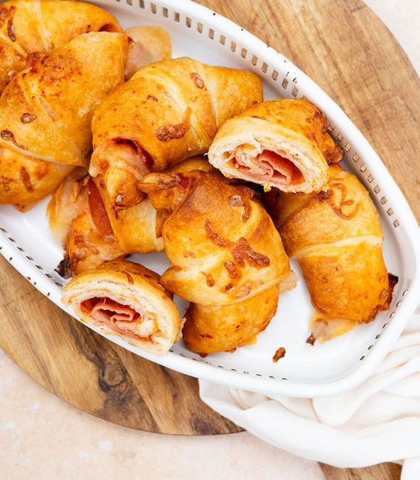 pizza croissants