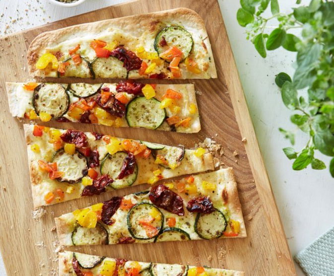 Mediterrane Flammkuchen